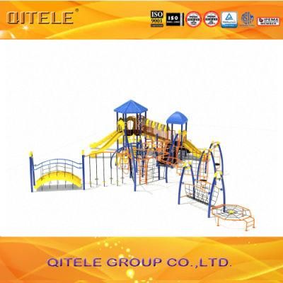 Hotsale School Equipment with Slide for Children with Net Climber