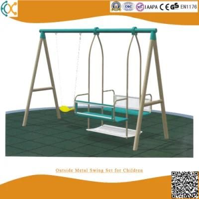 Outside Metal Swing Set for Children