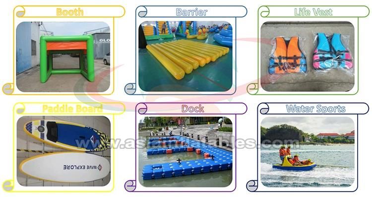 Customized Water Park Inflatable Floating Water Park Aqua Park