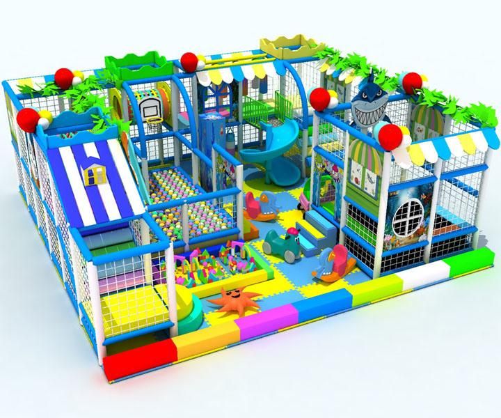 Commercial Indoor Soft Play Kids Playground Naughty Castle
