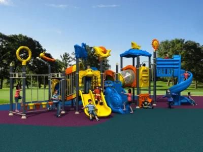 Hotsale Plastic Outdoor Playground Equipment Animals Paradise