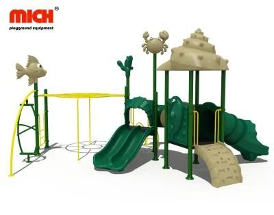 Mich Custom Quality Assured Small Children Outdoor Playset with Money Bars