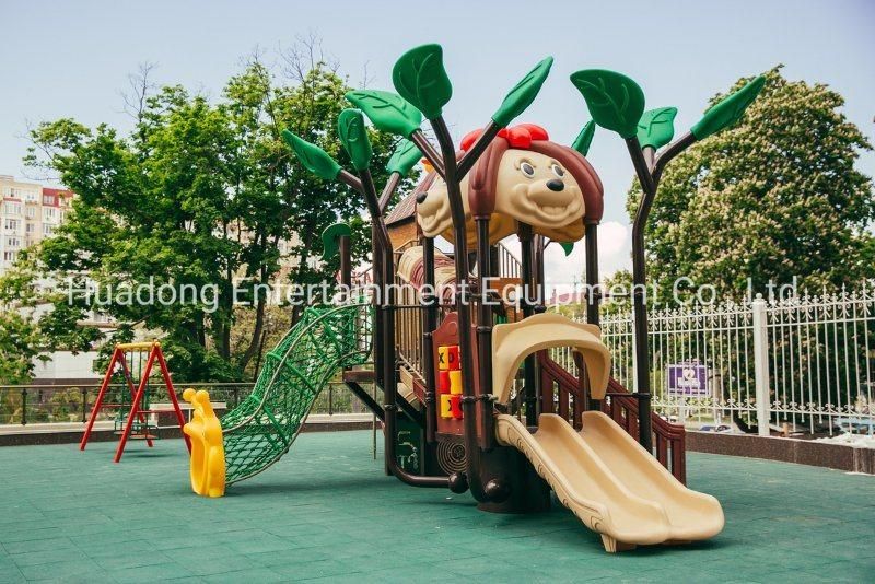 Huadong Children Outdoor Preschool Playground Equipment Cheap School Popular Castle Climbing Plastic Baby Toddler Park High Quality Kids Park