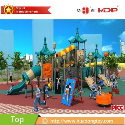 New Design Fable Series Large Kids Plastic Castle Outdoor Playground