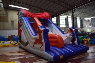 Boyi Inflatable Santa Slide Kids Playing Inflatable Christmas Slide B0344