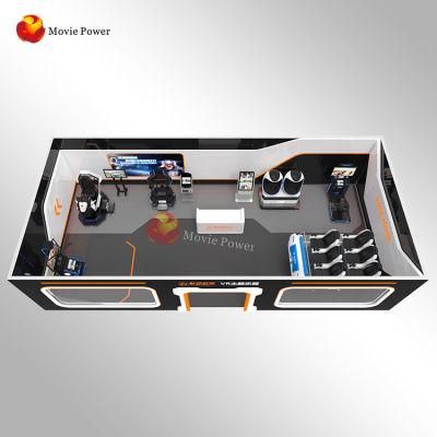 Christmas Promotion Parkour Machine Equipment Amusement Vr Park Games Factory
