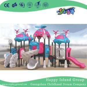 Pink Outdoor Helicopter Machine Sea Sky Series Toddler Playground (1913901)