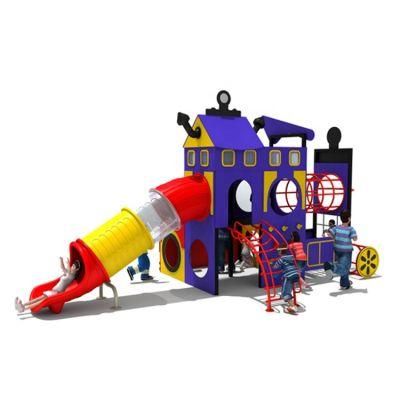 Children Popular Plastic Slides Theme Outdoor Playground Equipment for Sale