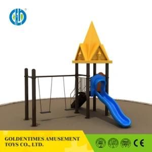 Factory Price Kids Funny Europe Castle Small Outdoor Playground Swing Playground Equipment