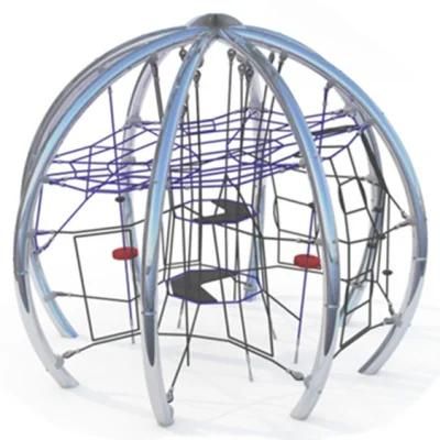Community Kids Outdoor Playground Climbing Net Amusement Park Equipment Yq76