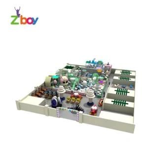 Most Popular Funny Colorful Children Theme Park Indoor Playground with Ball Pool