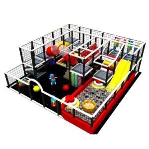 Factory Price High Quality Space Theme 2 Layer Rectangle Kids Funny Colorful Plastic Indoor Playground Games