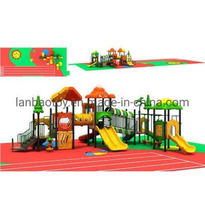 China Made Cheap Kids Games Plastic Outdoor Playground Slides Equipment