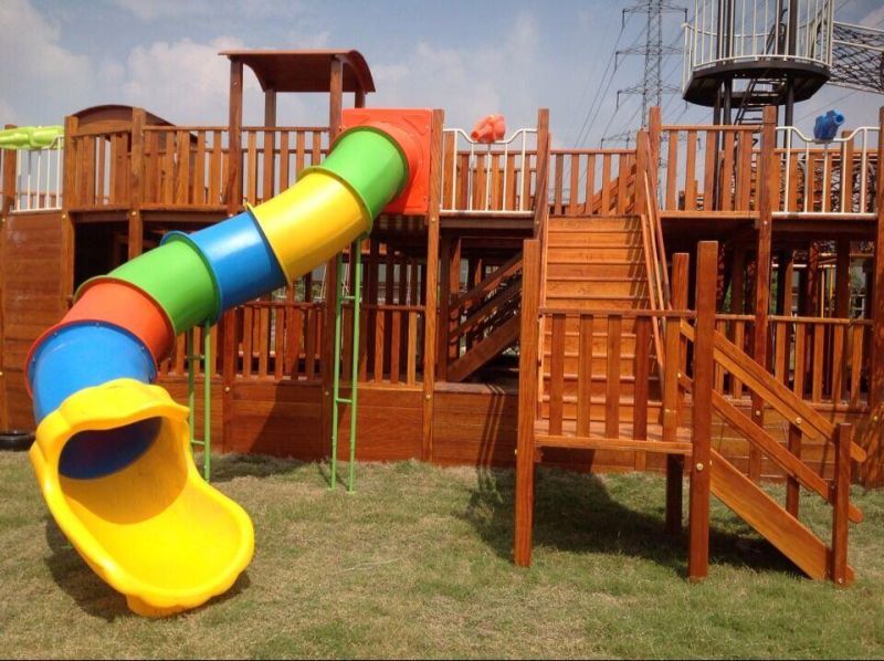 Fun and Fashion Wooden House Climbing for Kids (TY-1908601)