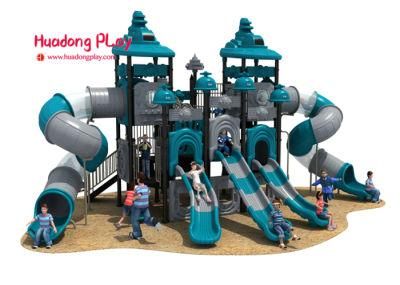 Customized Colorful Outdoor Kids Playground Equipment, Children&prime;s Playground Slides