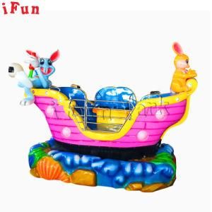 Popular Amusement Park Equipment Kids Happy Rabbit Kids Collective Indoor Go Round Amusement Game Machine for Sale