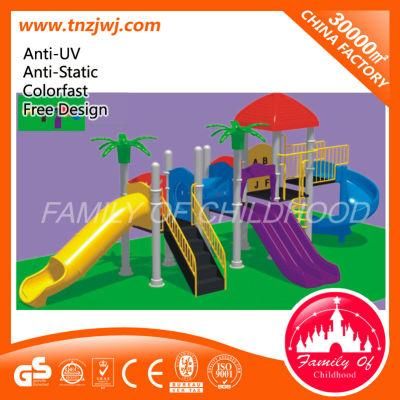 Children Plastic Toy Outdoor Slide Playground Equipment
