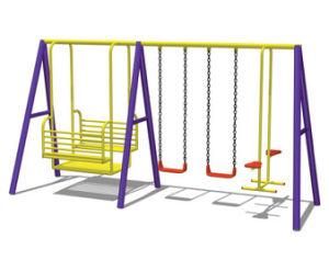 Kids Swing Amusement Park Children Outdoor Playground Equipment (H154F)