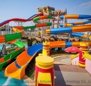 Fiberglass Spiral Tube Water Slide (WS-031)