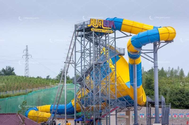 Commercial Fiberglass Water Slide Water Park for Outdoor