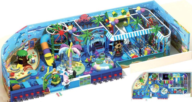 Daycare Center Soft Indoor Playground Area for Kids Ty-14047