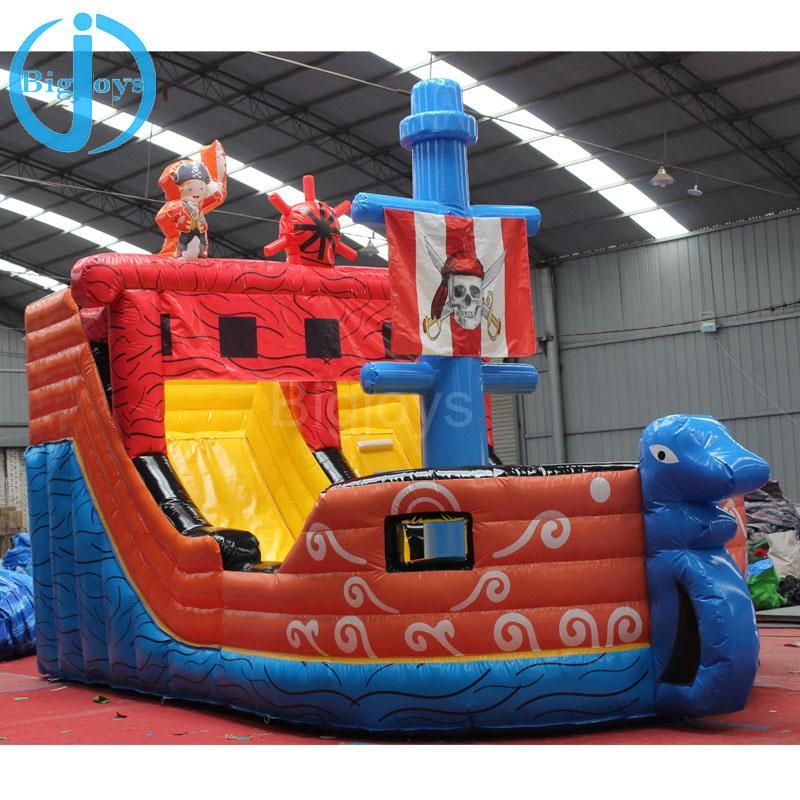 Inflatable Pirate Bouncer, Commercial Cheap Inflatable Slide