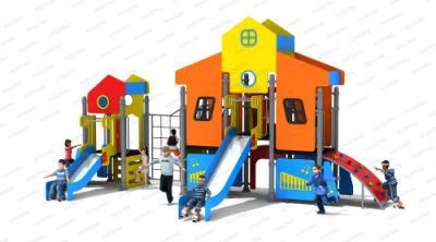 PE Plate Series Kids Slide Outdoor Playground