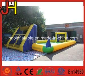 Large Soap Soccer Field Inflatable Football Arena