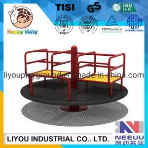 Kids Outdoor Playground Rubber Coated Swivel Chair for Amusement Park