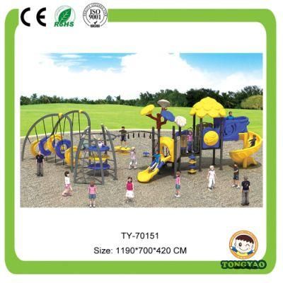 Hot Sale Plastic Slide Outdoor Playground Equipment for Children (TY-70151)