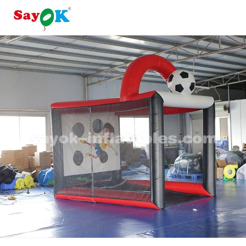 Inflatable Football Shoot Target Inflatable Soccer Cage Sport Game