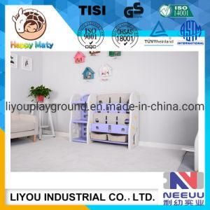 Children Indoor Playground Equipemnt Cabinet Type and Plastic Material Kids Toy Shelf