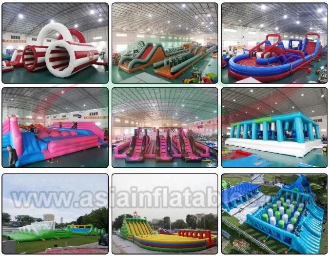 Big Fun Insane Inflatable Sports Games 5K Obstacle Course for Adults and Kids