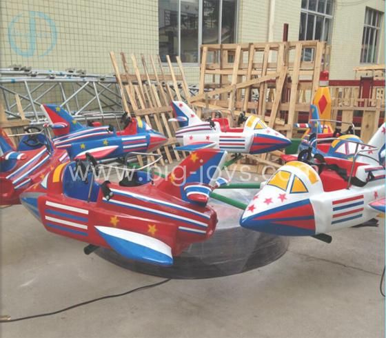 Kiddie Self Control Plane, Children Coin Machine Rides, Rotary Rides for Children