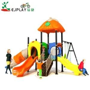 Plastic Slide Type Plastic Swing and Slide Sets Kids Playground Outdoor