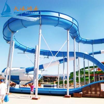 Waterpark Slides Amusement Park Equipment Space Hole Water Slide Indoor Slide Commercial