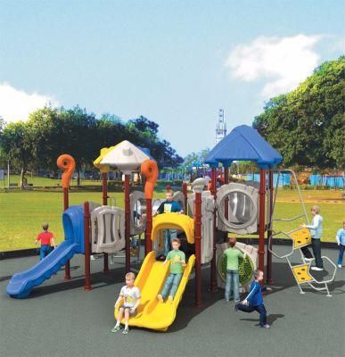 Funny Outdoor Playground in Park