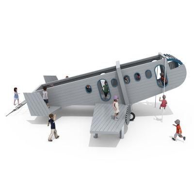 Preschool Outdoor Air Plane Children Play Structure Equipment Play Area for Kids Playground