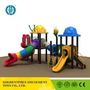 New Design Fashion Style Kids Plastic Slide Outdoor Playground Equipment