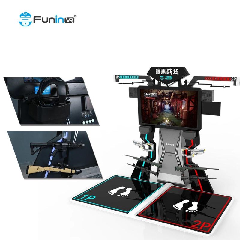 Vr Fps Shooting Game Racing 9d Game Machine Flight Simulator