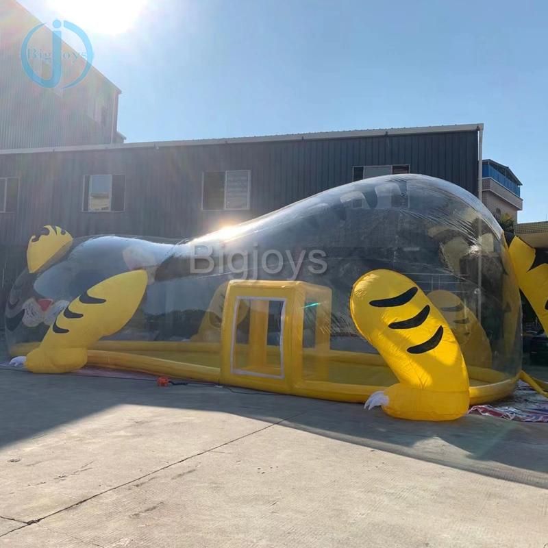Inflatable Tiger Park with Slide and Ball Pool for Sale (BJ-SP123)