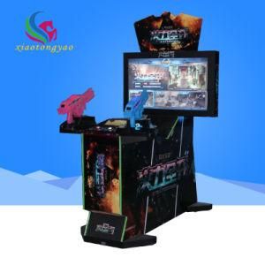 Most Popular Kids 32 Inch LCD Display Coin Operated Electronic Fighting Gun Shooting Game Machine