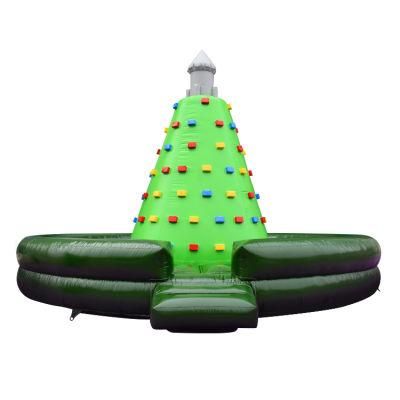 PVC Tilt Durable Inflatable Rock Climbing Wall for Sale