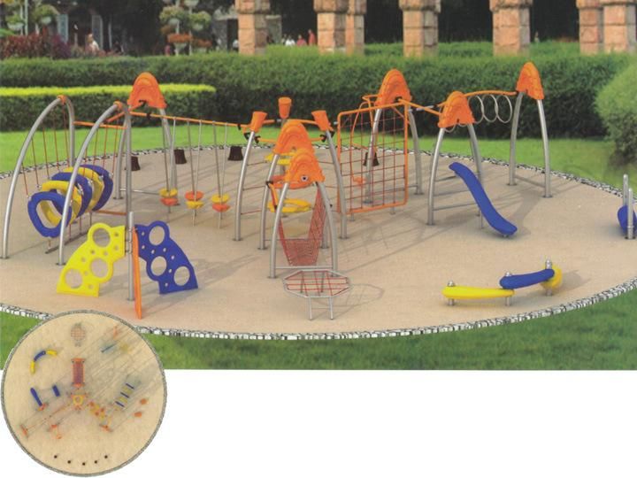 Large Size Outside Steel Climbing Frame for Children