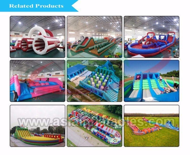 Insane Inflatable 5K Obstacle Inflatable 5K Color Run Festival Obstacle The Extreme Insane Inflatable Run Games