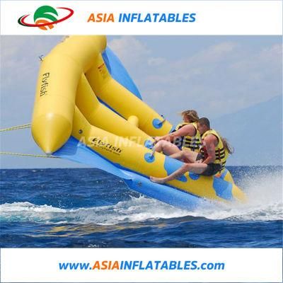Flying Banana Boat / Fly Fish Water Sports / Inflatable Banana Boat / Inflatable Fly Fish / Inflatable Flying Fish Tube Towable for Summer