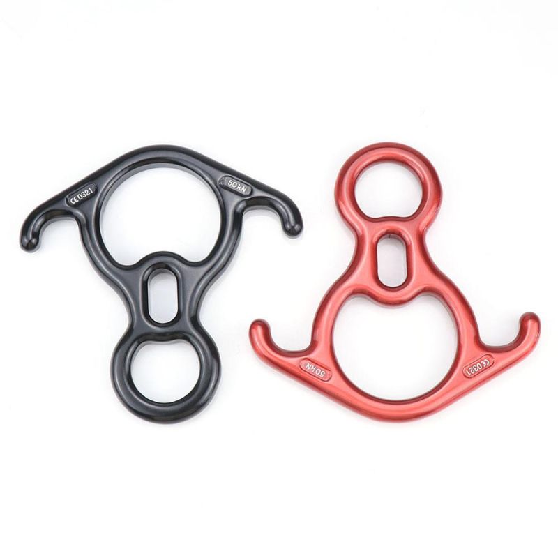 Aviation Aluminum Wall Climbing Bunny Knot Lowering Device