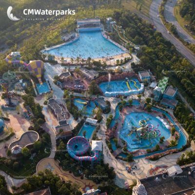 Outdoor Water Park Playground Tsunami Wave Pool with High Quality