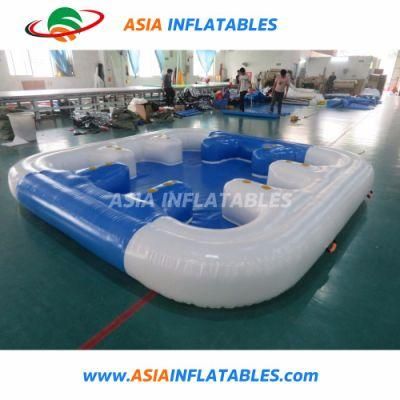 Customized Inflatable Floating Island for Swimming Pool