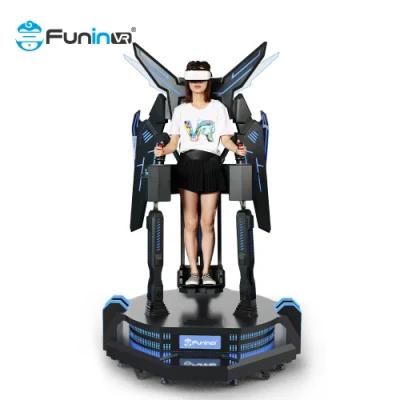 1 Seat Game Machine 9d Vr Eagle Flight Simulator